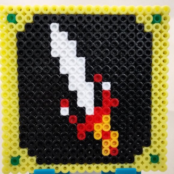 Zelda NES Inspired   Coasters / Perler bead coasters / Hama Beads / Fuse Beds . - Picture 3 of 8
